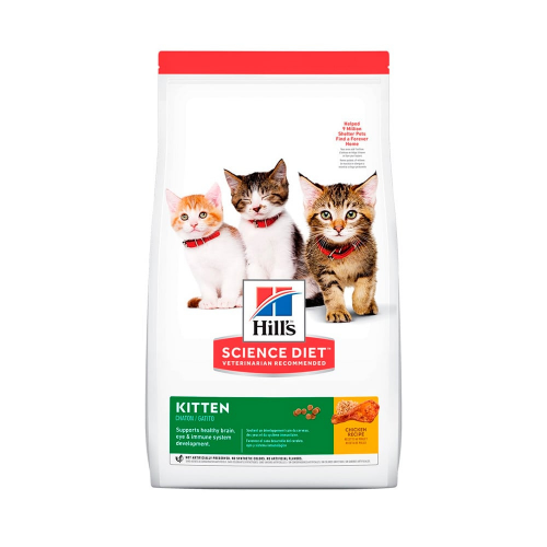 Hills-Kitten-pollo, comida-para-gatos.com