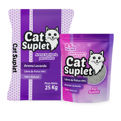 arena lavanda, comida-para-gatos.com