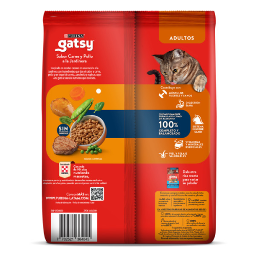 Gatsy-carne-pollo, comida-para-gatos.com